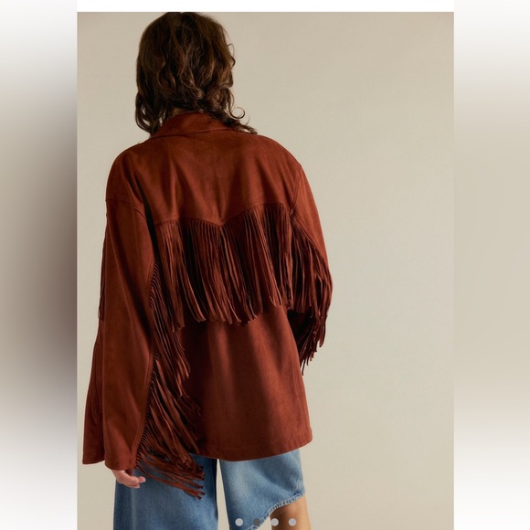 NWT Free People Suede Jacket XS - Picture 2 of 9